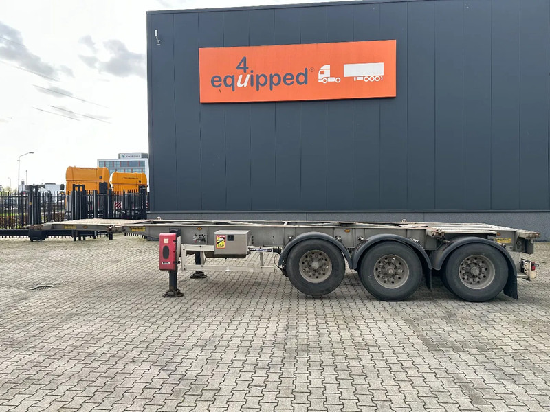TURBO'S HOET 20FT/30FT, ADR (FL, AT, OX), empty weight: 3.720kg, ALCOA, galvanized, BPW+DISC, liftaxle - Container transporter/ Swap body semi-trailer: picture 2 TURBO'S HOET 20FT/30FT, ADR (FL, AT, OX), empty weight: 3.720kg, ALCOA, galvanized, BPW+DISC, liftaxle - Container transporter/ Swap body semi-trailer: picture 2