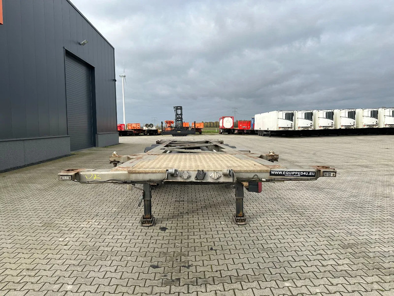 TURBO'S HOET 20FT/30FT, ADR (FL, AT, OX), empty weight: 3.720kg, ALCOA, galvanized, BPW+DISC, liftaxle - Container transporter/ Swap body semi-trailer: picture 5 TURBO'S HOET 20FT/30FT, ADR (FL, AT, OX), empty weight: 3.720kg, ALCOA, galvanized, BPW+DISC, liftaxle - Container transporter/ Swap body semi-trailer: picture 5