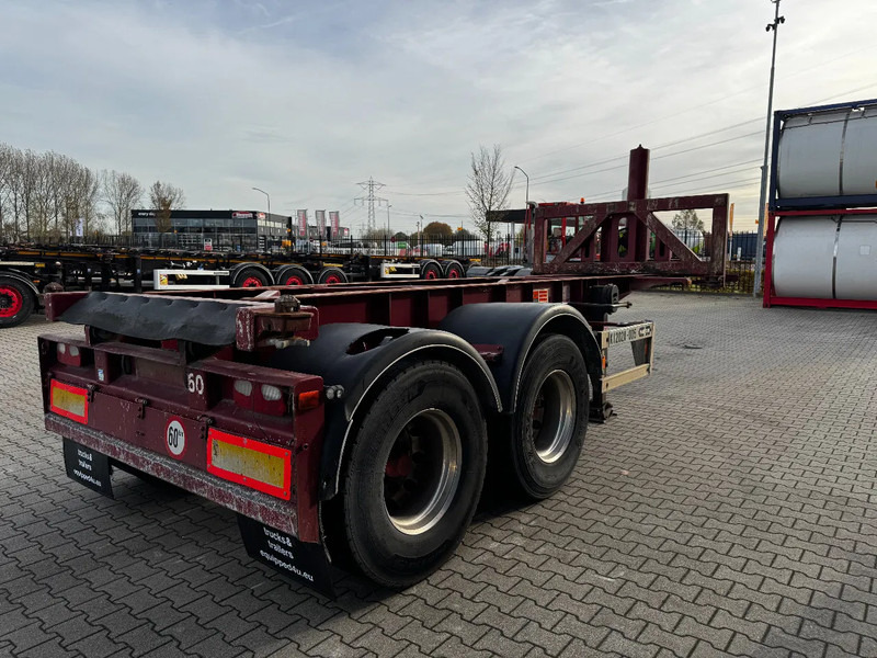 Van Hool 2 AXLE 20FT TIPPING-CHASSIS / TWIN-TIRES / BPW + DISC / ALCOA - Container transporter/ Swap body semi-trailer: picture 3 Van Hool 2 AXLE 20FT TIPPING-CHASSIS / TWIN-TIRES / BPW + DISC / ALCOA - Container transporter/ Swap body semi-trailer: picture 3