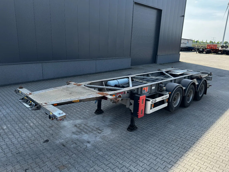 Van Hool 20FT/30FT, ADR (EX/II, EX/III, FL, OX, AT), BPW + drum, ALCOA, galvanized, liftaxle, NL-Chassis - Container transporter/ Swap body semi-trailer: picture 3 Van Hool 20FT/30FT, ADR (EX/II, EX/III, FL, OX, AT), BPW + drum, ALCOA, galvanized, liftaxle, NL-Chassis - Container transporter/ Swap body semi-trailer: picture 3