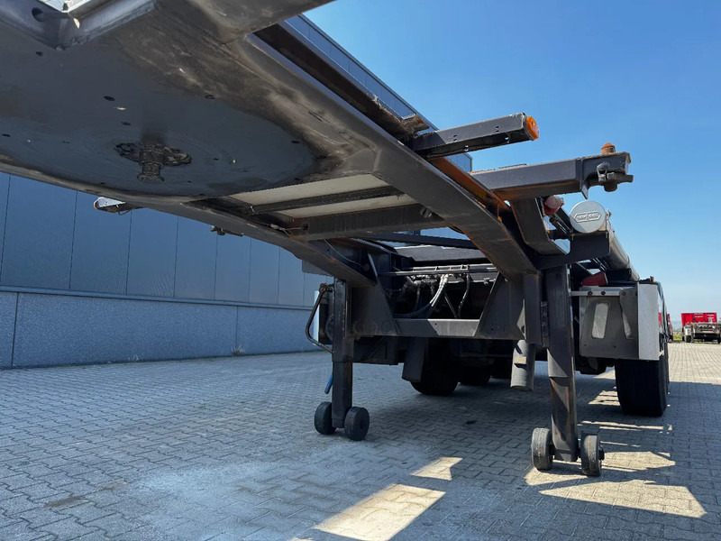 Container transporter/ Swap body semi-trailer Van Hool 20FT, 66°/380V Tipping-chassis, ADR (EX/II, EX/III, FL, OX, AT), SAF, 2 liftaxles: picture 8