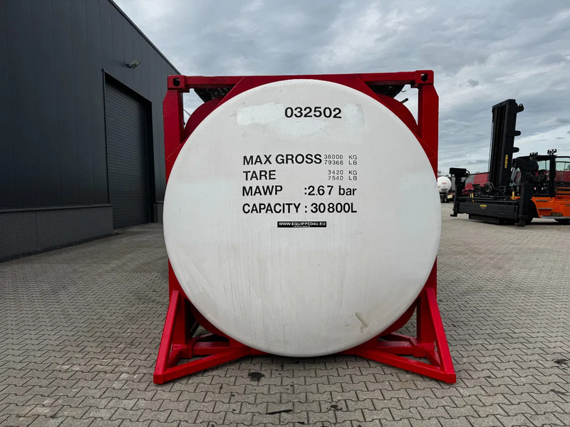 Van Hool 20FT SWAP BODY 30.800L, IMO-4, 5Y/CSC-inspection: 03-2028 - Tank container: picture 5 Van Hool 20FT SWAP BODY 30.800L, IMO-4, 5Y/CSC-inspection: 03-2028 - Tank container: picture 5