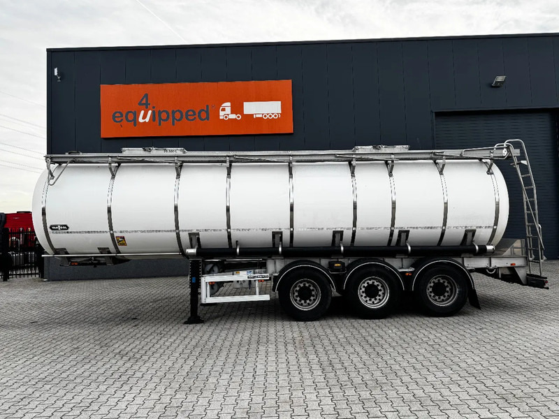 Van Hool LEVENSMIDDEL / RVS Rahmen / Leergewicht: 5.860kg / 29.500L / 1-Kammer+ 1 Schwallwand / Scheibebremse / NL / APK 03-2026 - Tank semi-trailer: picture 2 Van Hool LEVENSMIDDEL / RVS Rahmen / Leergewicht: 5.860kg / 29.500L / 1-Kammer+ 1 Schwallwand / Scheibebremse / NL / APK 03-2026 - Tank semi-trailer: picture 2