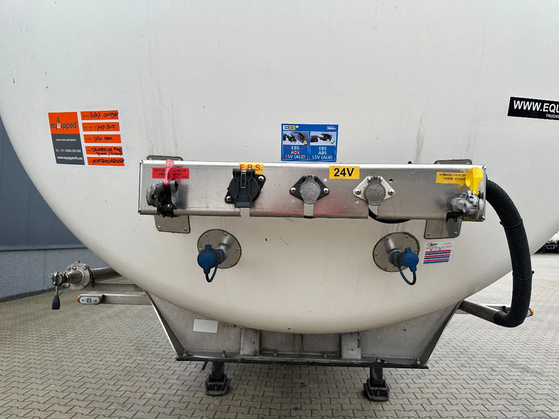 Leasing of Van Hool LEVENSMIDDELEN / 39.000L / 3-KAMMER / INOX / NL-Auflieger / APK: 04/2026 Van Hool LEVENSMIDDELEN / 39.000L / 3-KAMMER / INOX / NL-Auflieger / APK: 04/2026: picture 11