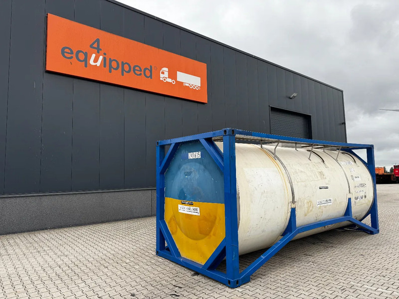 Welfit Oddy 24.0500L / 1-COMP, 20FT ISO, UN PORTABLE T11, NEW 5Y- + CSC inspection: 04-2028 - Storage tank: picture 1 Welfit Oddy 24.0500L / 1-COMP, 20FT ISO, UN PORTABLE T11, NEW 5Y- + CSC inspection: 04-2028 - Storage tank: picture 1