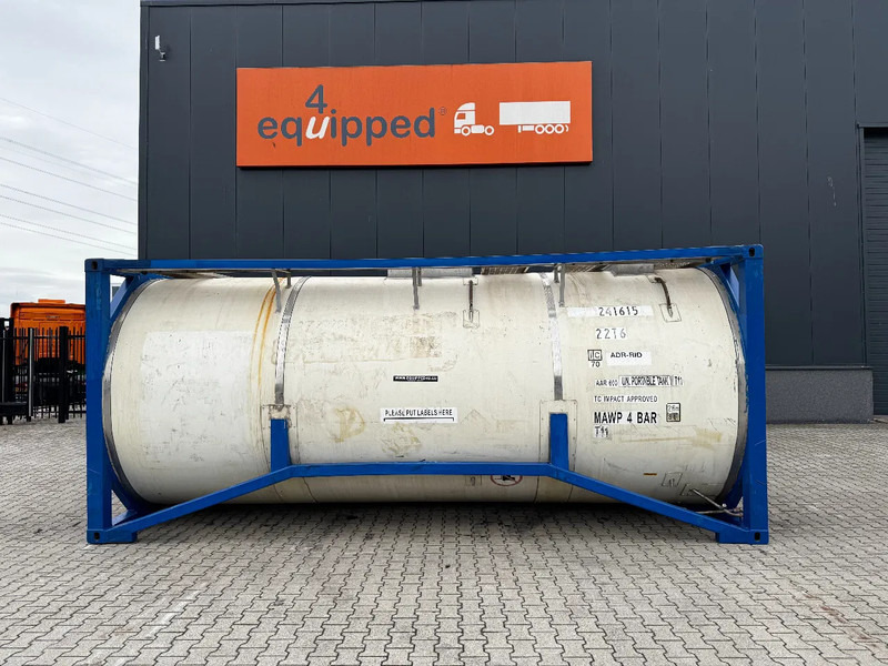 Welfit Oddy 24.0500L / 1-COMP, 20FT ISO, UN PORTABLE T11, NEW 5Y- + CSC inspection: 04-2028 - Storage tank: picture 2 Welfit Oddy 24.0500L / 1-COMP, 20FT ISO, UN PORTABLE T11, NEW 5Y- + CSC inspection: 04-2028 - Storage tank: picture 2