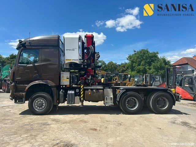 Mercedes-Benz Arocs 3351/6x6/Palfinger Epolsion S260/Langholz - Timber truck: picture 3 Mercedes-Benz Arocs 3351/6x6/Palfinger Epolsion S260/Langholz - Timber truck: picture 3