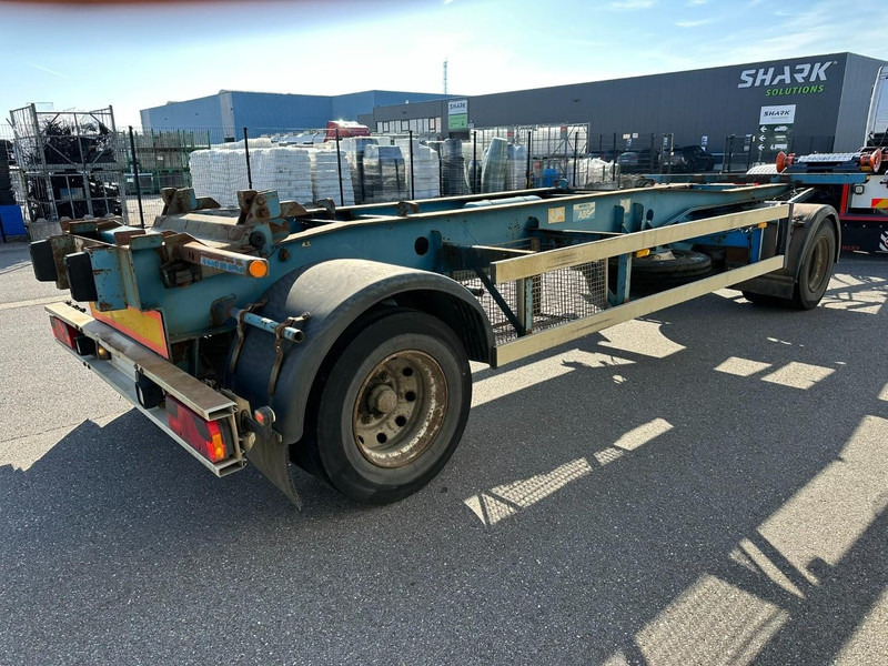 AJK AEEL/10-20 - 20T CONTAINERAANHANGER LUCHTVERING - DRUM BRAKES - AIR SUSP. - GIGANT ASSEN - 40mm - BELGISCHE PAPIEREN - Container transporter/ Swap body trailer: picture 5 AJK AEEL/10-20 - 20T CONTAINERAANHANGER LUCHTVERING - DRUM BRAKES - AIR SUSP. - GIGANT ASSEN - 40mm - BELGISCHE PAPIEREN - Container transporter/ Swap body trailer: picture 5