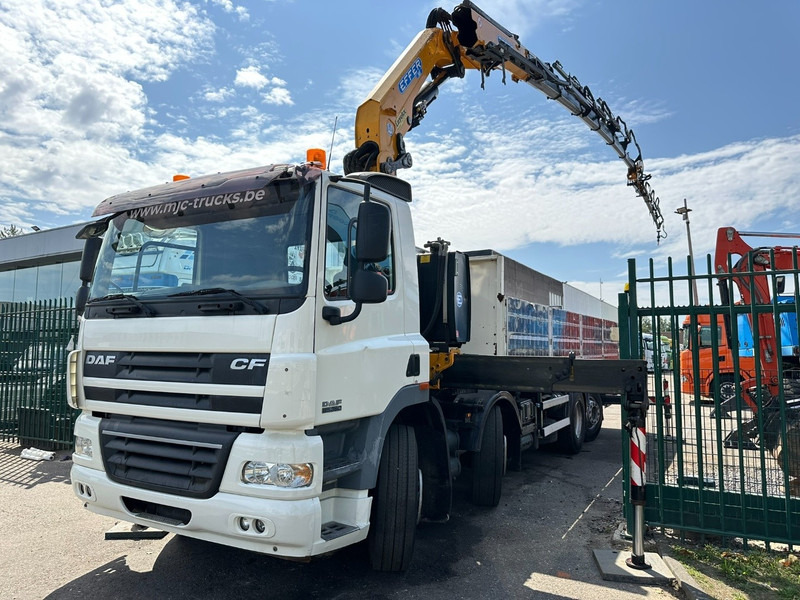 DAF CF 85.360 8x2 + CRANE (25m!) EFFER 305 6S + JIB 4S + ROTATOR - PLATORM 7m60 - LIFT + STEERING AXLE - EURO 5 - BE - Crane truck: picture 3 DAF CF 85.360 8x2 + CRANE (25m!) EFFER 305 6S + JIB 4S + ROTATOR - PLATORM 7m60 - LIFT + STEERING AXLE - EURO 5 - BE - Crane truck: picture 3