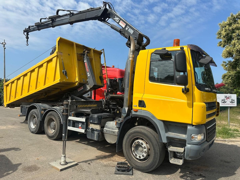 DAF CF 85.410 6X4 21T HOOKLIFT + CRANE HIAB 166-3 HIPRO + ROTATOR - 5/6F - RETARDER - TÜV 10/2025 - EURO 5 - BE TRUCK - Hook lift truck, Crane truck: picture 1 DAF CF 85.410 6X4 21T HOOKLIFT + CRANE HIAB 166-3 HIPRO + ROTATOR - 5/6F - RETARDER - TÜV 10/2025 - EURO 5 - BE TRUCK - Hook lift truck, Crane truck: picture 1