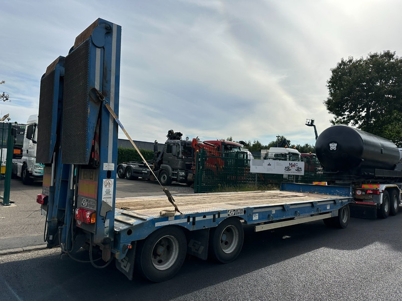Low loader trailer Gheysen en Verpoort R3VA 30T DIEPLADER / LOWLOADER / TIEFLADER / PORTE CHAR - HYDR RAMPEN - BLADVERING / LAMES / BLATT: picture 12