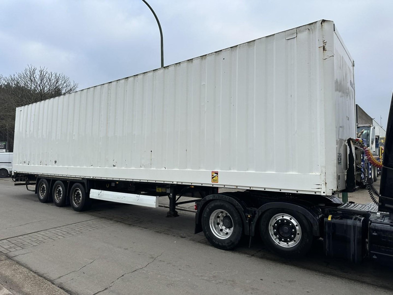 Krone 3-AXLES MB - CLOSED BOX / KIST / KOFFER - AIR SUSPENSION - 2m80 interior hieght - DISC - BE papers - nice condition - Closed box semi-trailer: picture 3 Krone 3-AXLES MB - CLOSED BOX / KIST / KOFFER - AIR SUSPENSION - 2m80 interior hieght - DISC - BE papers - nice condition - Closed box semi-trailer: picture 3