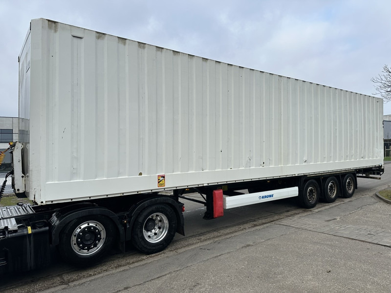 Krone 3-AXLES MB - CLOSED BOX / KIST / KOFFER - AIR SUSPENSION - 2m80 interior hieght - DISC - BE papers - nice condition - Closed box semi-trailer: picture 1 Krone 3-AXLES MB - CLOSED BOX / KIST / KOFFER - AIR SUSPENSION - 2m80 interior hieght - DISC - BE papers - nice condition - Closed box semi-trailer: picture 1