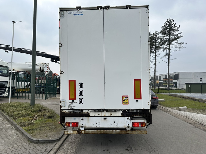 Krone 3-AXLES MB - CLOSED BOX / KIST / KOFFER - AIR SUSPENSION - 2m80 interior hieght - DISC - BE papers - nice condition - Closed box semi-trailer: picture 5 Krone 3-AXLES MB - CLOSED BOX / KIST / KOFFER - AIR SUSPENSION - 2m80 interior hieght - DISC - BE papers - nice condition - Closed box semi-trailer: picture 5