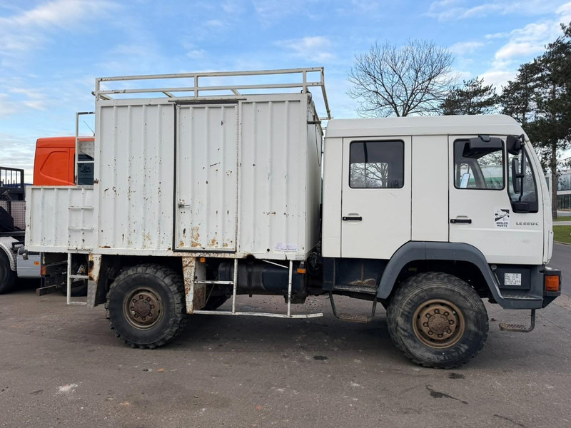 MAN LE 220 C - 10.5T - 4x4 CAMPING CAR - WOHNMOBILBASIS - CAMION EXPEDITION - CAMPER BASE - Box truck: picture 4 MAN LE 220 C - 10.5T - 4x4 CAMPING CAR - WOHNMOBILBASIS - CAMION EXPEDITION - CAMPER BASE - Box truck: picture 4