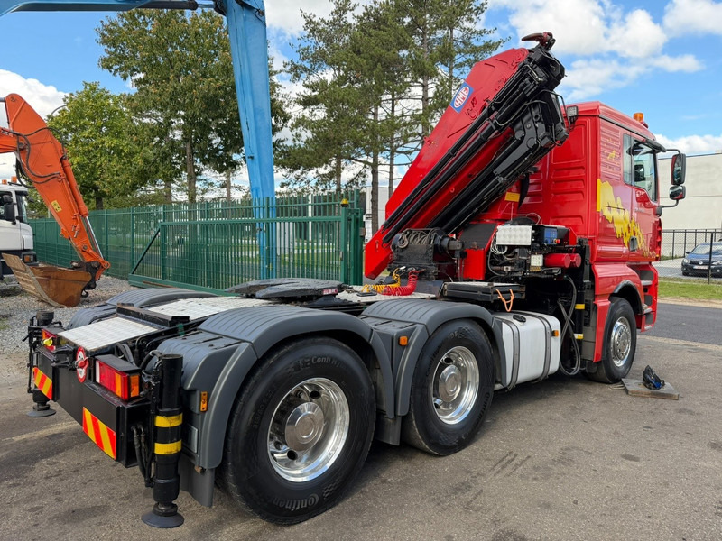 Crane truck MAN TGA 33.530 6x4 - 90T + CRANE HMF 3720 K6 (17.3m) - RETARDER - MANUAL ZF - EURO 3 - 590.000km - ALCOA -  BIG AXLES HUB REDUCTION - BE TRUCK - TOP CONDITION: picture 6