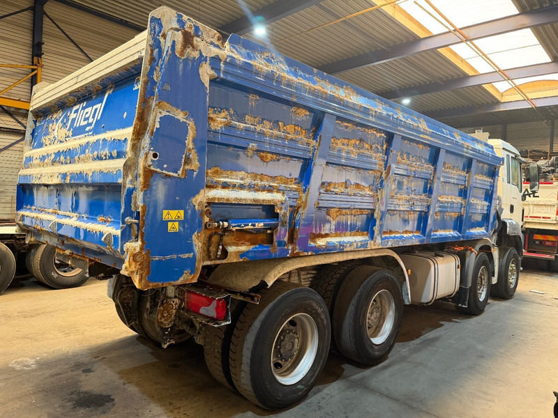 MAN TGS 41.360 8x4 - *EURO 3* TIPPER - FLIEGL PUSH TIPPER - BIG AXLES / HUB REDUCTION - STEEL SPRING - AS TRONIC AUTOMATIC - Tipper: picture 5 MAN TGS 41.360 8x4 - *EURO 3* TIPPER - FLIEGL PUSH TIPPER - BIG AXLES / HUB REDUCTION - STEEL SPRING - AS TRONIC AUTOMATIC - Tipper: picture 5