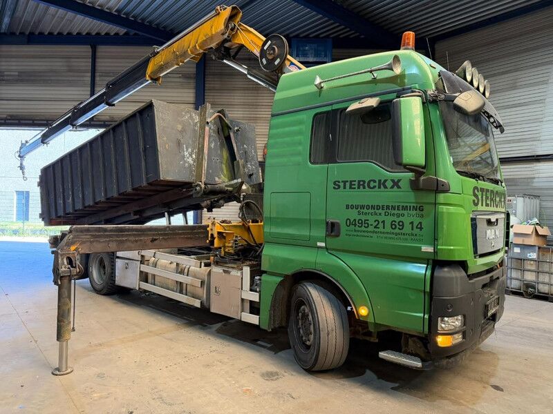 MAN TGX 26.440 6x2 + CRANE HMF 3000 K4 + ROTATOR + RADIO - NCH KABEL - LIFT + STEERING AXLE - EEV EURO 5 - BE TRUCK - Cable system truck, Crane truck: picture 2 MAN TGX 26.440 6x2 + CRANE HMF 3000 K4 + ROTATOR + RADIO - NCH KABEL - LIFT + STEERING AXLE - EEV EURO 5 - BE TRUCK - Cable system truck, Crane truck: picture 2