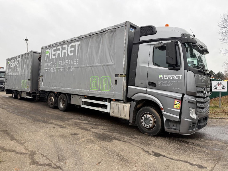 Mercedes-Benz ACTROS 2645 6x2 105m³ JUMBO + KRAN PALFINGER PK19001 (4x) - RETARDER - RADIO - *FULL AIR* - FRIGO - EURO 6 - SAF AS - BELGIAN TRUCK - Box truck, Crane truck: picture 2 Mercedes-Benz ACTROS 2645 6x2 105m³ JUMBO + KRAN PALFINGER PK19001 (4x) - RETARDER - RADIO - *FULL AIR* - FRIGO - EURO 6 - SAF AS - BELGIAN TRUCK - Box truck, Crane truck: picture 2