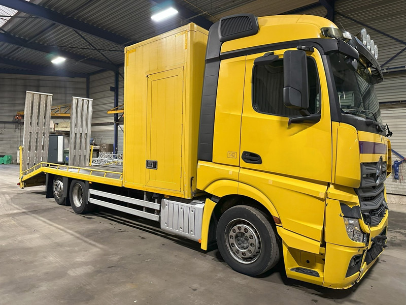 Mercedes-Benz ACTROS 2745 6x2 OPRIJWAGEN / AUTOTRANSPORTER / MACHINE TRANSPORTER - WINCH - 6m10 - EURO 5 - LIFT AXLE - HYDR RAMPS - NL TRUCK - Tow truck: picture 1 Mercedes-Benz ACTROS 2745 6x2 OPRIJWAGEN / AUTOTRANSPORTER / MACHINE TRANSPORTER - WINCH - 6m10 - EURO 5 - LIFT AXLE - HYDR RAMPS - NL TRUCK - Tow truck: picture 1