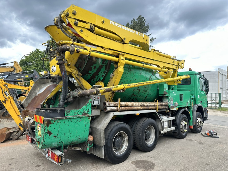Mercedes-Benz ACTROS 3241 8x4 PUMI PM M 21-3 (21m) Putzmeister - *238.000km* / 1586H - EPS - BLADVERING / NAAFREDUCTIE - Concrete mixer truck: picture 5 Mercedes-Benz ACTROS 3241 8x4 PUMI PM M 21-3 (21m) Putzmeister - *238.000km* / 1586H - EPS - BLADVERING / NAAFREDUCTIE - Concrete mixer truck: picture 5
