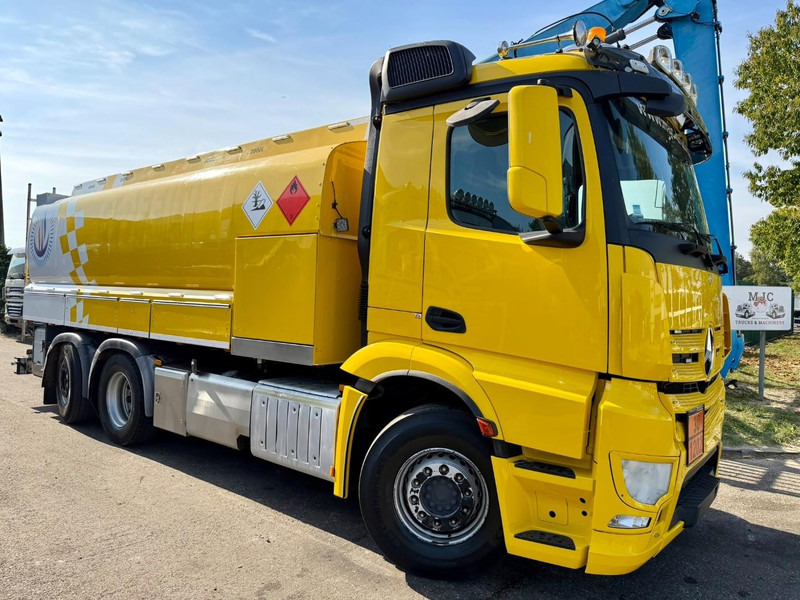 Mercedes-Benz ANTOS 2632 6x2 FUEL TANKER 16.000L - 4 COMP - DIESEL / PETROL - RETARDER - EURO 6 - LIFT / STEERING AXLE - *FULL AIR* - BE TRUCK - Tank truck: picture 1 Mercedes-Benz ANTOS 2632 6x2 FUEL TANKER 16.000L - 4 COMP - DIESEL / PETROL - RETARDER - EURO 6 - LIFT / STEERING AXLE - *FULL AIR* - BE TRUCK - Tank truck: picture 1