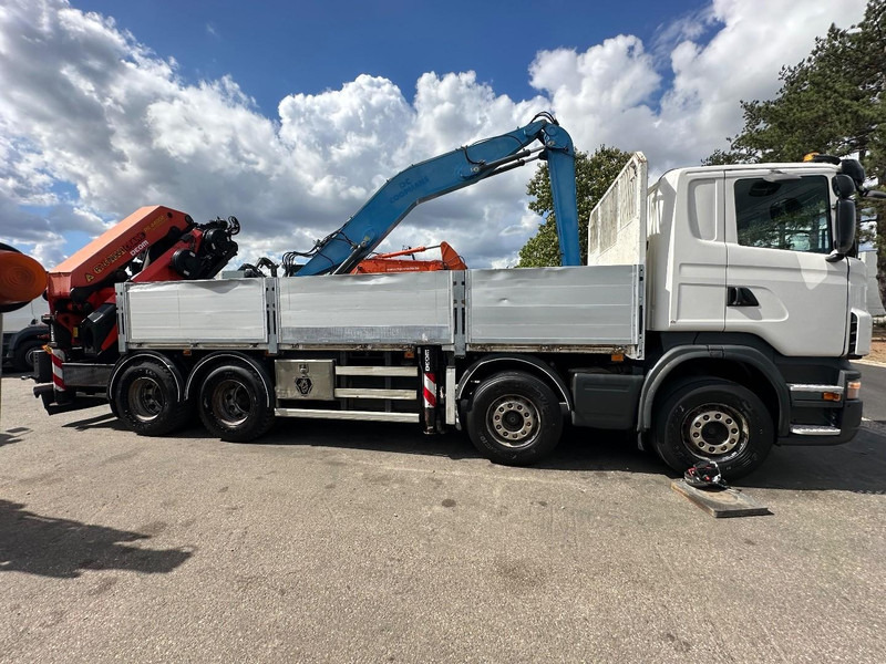 Scania R420 8x4 + CRANE PALFINGER PK44002 F (7x) + Rotator - 6m50 platform - Manual - - Dropside/ Flatbed truck, Crane truck: picture 3 Scania R420 8x4 + CRANE PALFINGER PK44002 F (7x) + Rotator - 6m50 platform - Manual - - Dropside/ Flatbed truck, Crane truck: picture 3