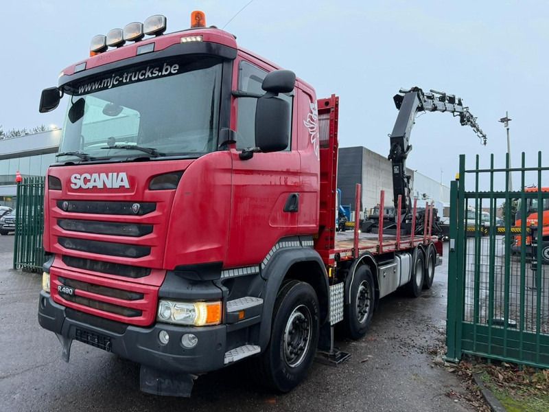 Scania R490 8x4 + CRANE HIAB 377 E-4 HIPRO + JIB 100 X-4 + ROTATOR - BE TRUCK - Crane truck: picture 3 Scania R490 8x4 + CRANE HIAB 377 E-4 HIPRO + JIB 100 X-4 + ROTATOR - BE TRUCK - Crane truck: picture 3