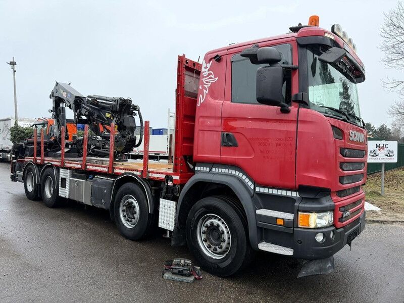 Scania R490 8x4 + CRANE HIAB 377 E-4 HIPRO + JIB 100 X-4 + ROTATOR - BE TRUCK - Crane truck: picture 2 Scania R490 8x4 + CRANE HIAB 377 E-4 HIPRO + JIB 100 X-4 + ROTATOR - BE TRUCK - Crane truck: picture 2