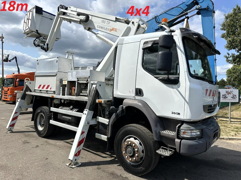 Renault MIDLUM 280dxi 4x4 18m SKYLIFT / HUBARBEITSBÜHNE - COMILEV 180 TP - NACELLE / HOOGWERKER - 182.000km - MANUAL - GOOD CONDITION - Truck: picture 1 Renault MIDLUM 280dxi 4x4 18m SKYLIFT / HUBARBEITSBÜHNE - COMILEV 180 TP - NACELLE / HOOGWERKER - 182.000km - MANUAL - GOOD CONDITION - Truck: picture 1