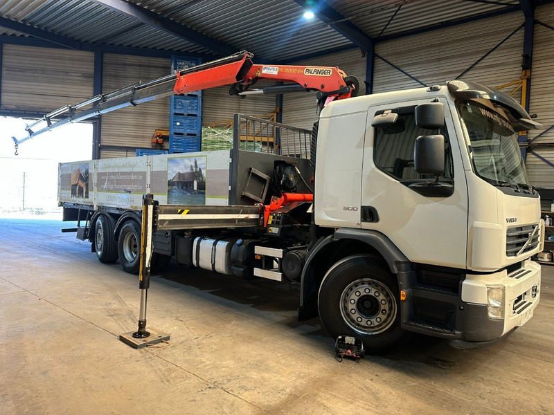Volvo FE 300 6x2 + crane (20m!) PALFINGER PK18002 E 6x - LIFT / STEERING AXLE - MANUAL - EURO 5 - Crane truck: picture 1 Volvo FE 300 6x2 + crane (20m!) PALFINGER PK18002 E 6x - LIFT / STEERING AXLE - MANUAL - EURO 5 - Crane truck: picture 1