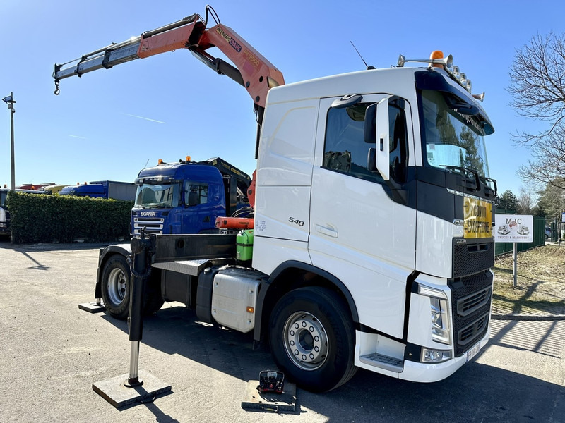 Volvo FH 540 TRACTOR + CRANE PK 18500 + RADIO - *449.000km* - EURO 6 - COC - 4 STABS - Crane truck: picture 1 Volvo FH 540 TRACTOR + CRANE PK 18500 + RADIO - *449.000km* - EURO 6 - COC - 4 STABS - Crane truck: picture 1
