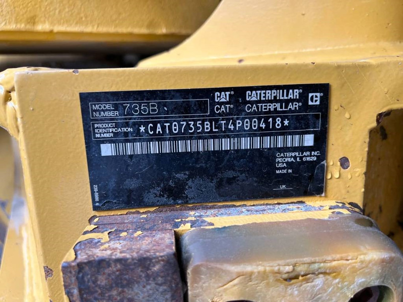 Articulated dumper Cat 735 | 735B: picture 8