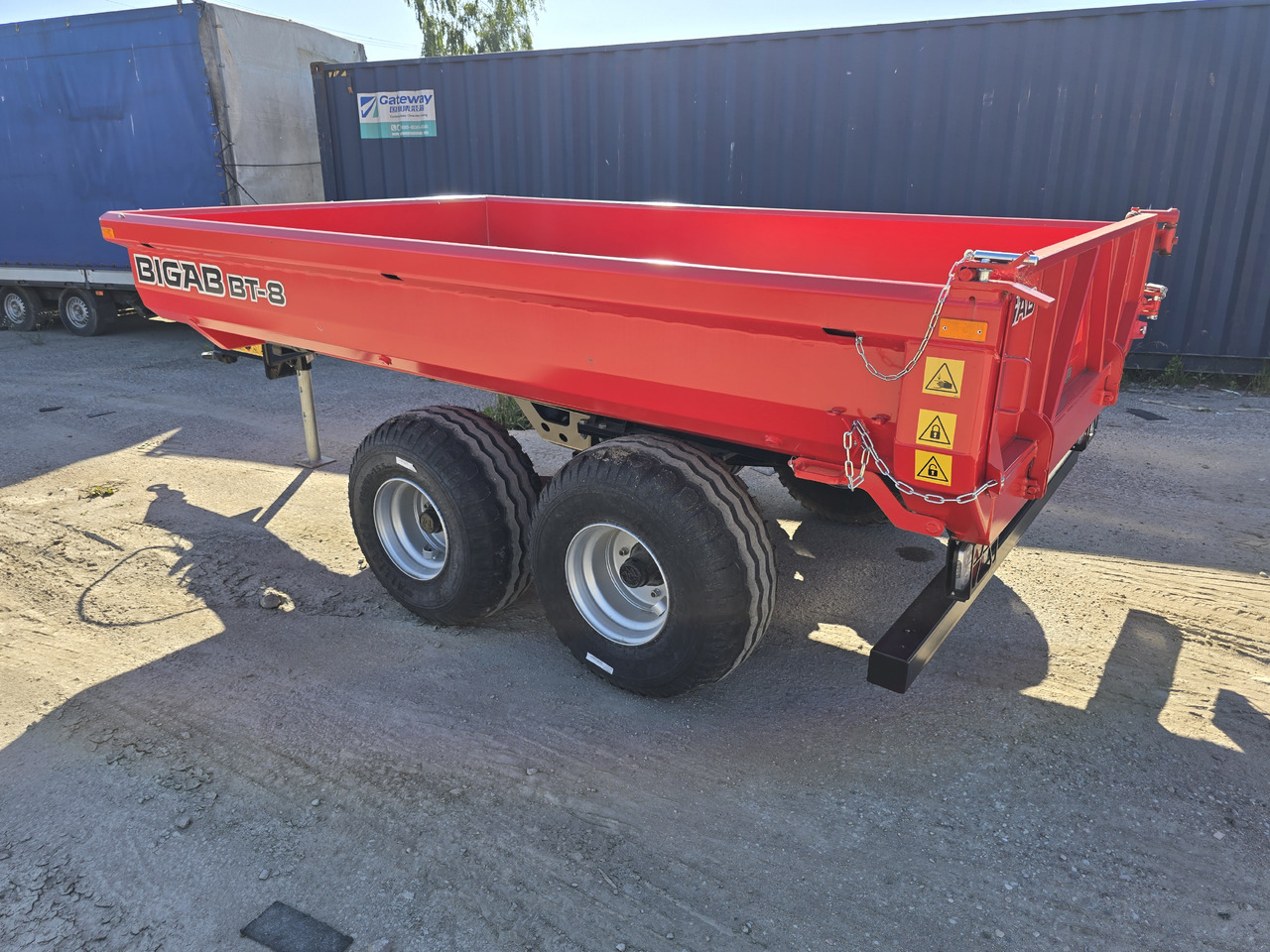 BIGAB BT-8 HARDOX - Farm tipping trailer/ Dumper: picture 4 BIGAB BT-8 HARDOX - Farm tipping trailer/ Dumper: picture 4