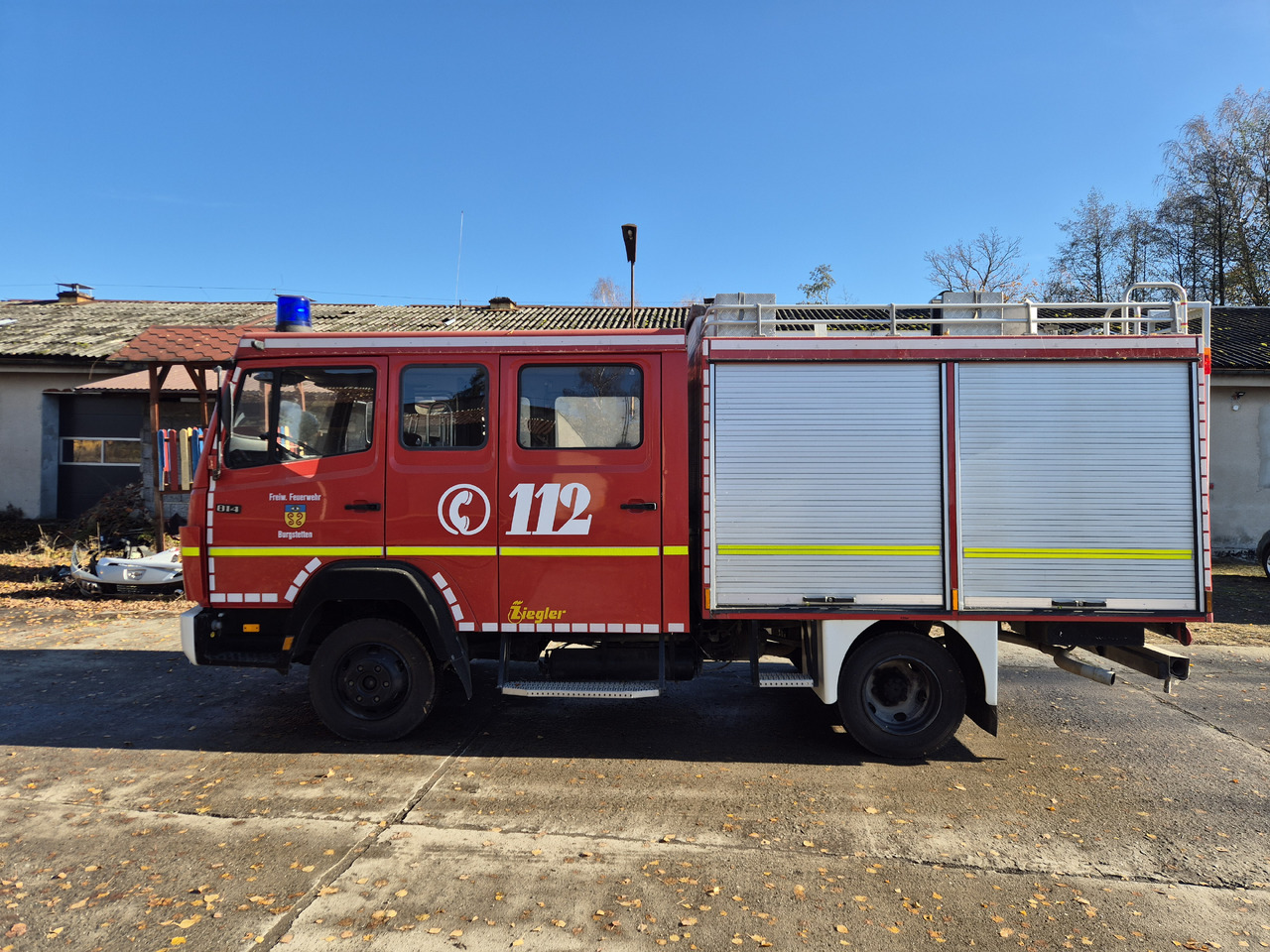 MERCEDES-BENZ 814F LF 8/6 - Fire truck: picture 2 MERCEDES-BENZ 814F LF 8/6 - Fire truck: picture 2