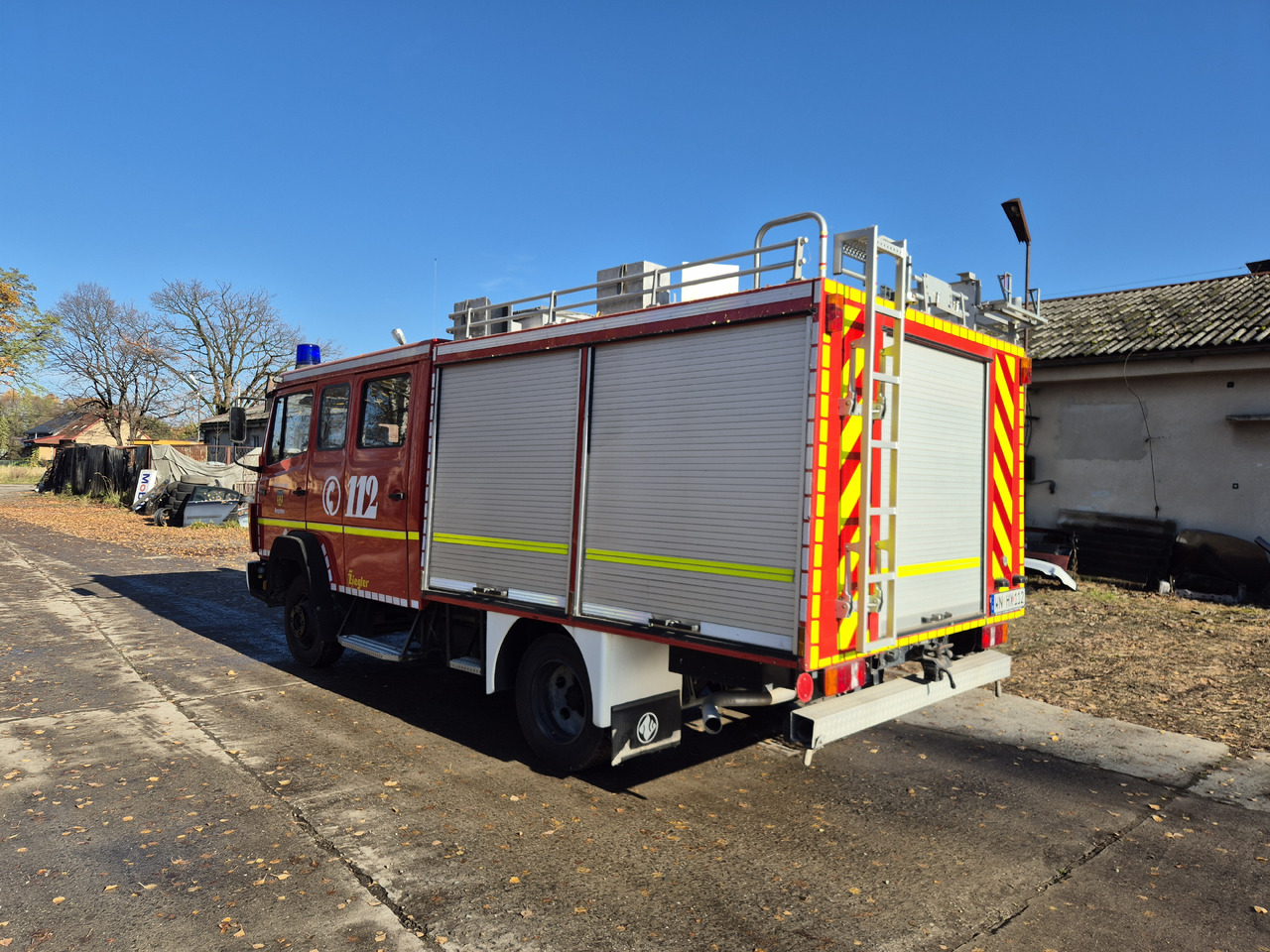 MERCEDES-BENZ 814F LF 8/6 - Fire truck: picture 4 MERCEDES-BENZ 814F LF 8/6 - Fire truck: picture 4