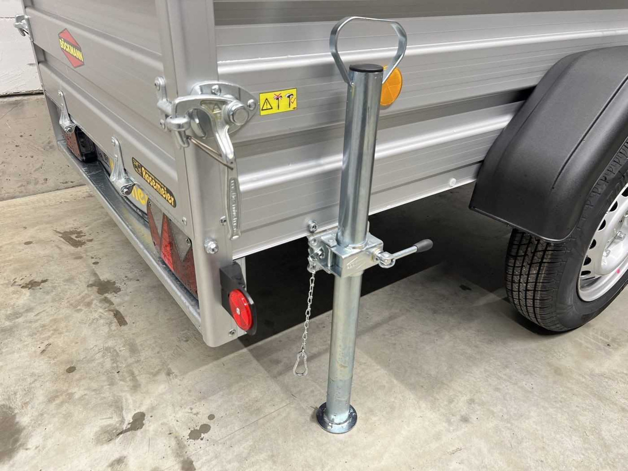 New Car trailer BOECKMANN TL-AL 2111/75 BW-Aufsatz+Stütz Kastenanhänger un: picture 15