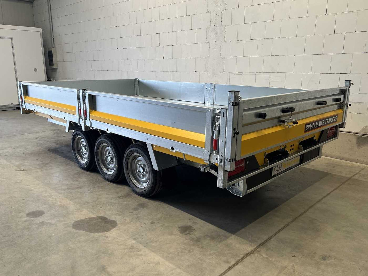 New Tipper trailer BRIAN_JAMES Cargo Tipper 2 3-Achser Rückwärtskipper: picture 24