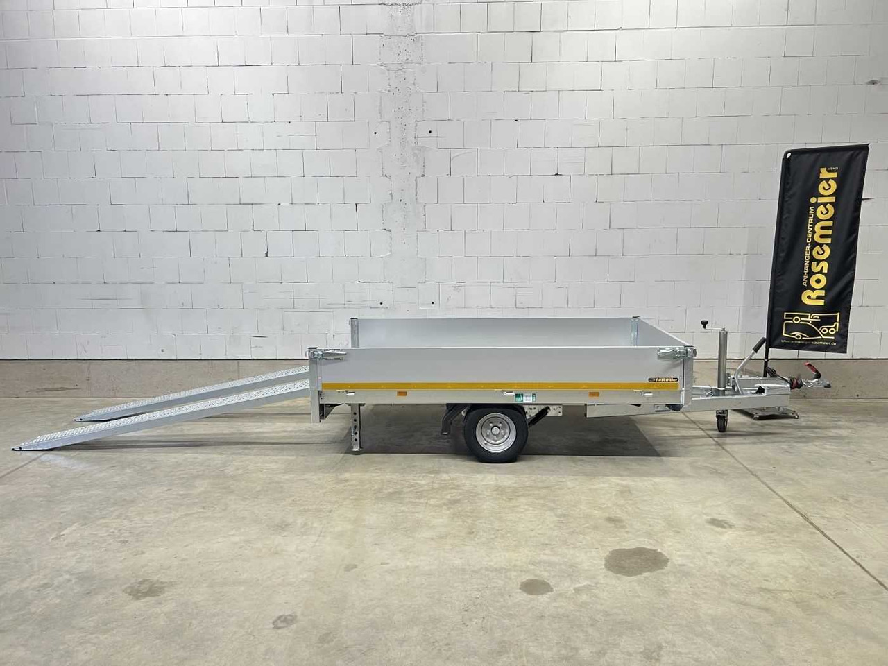 EDUARD 2615-3-PO3-1556 Maschinentransporter Hochlader - Car trailer: picture 1 EDUARD 2615-3-PO3-1556 Maschinentransporter Hochlader - Car trailer: picture 1