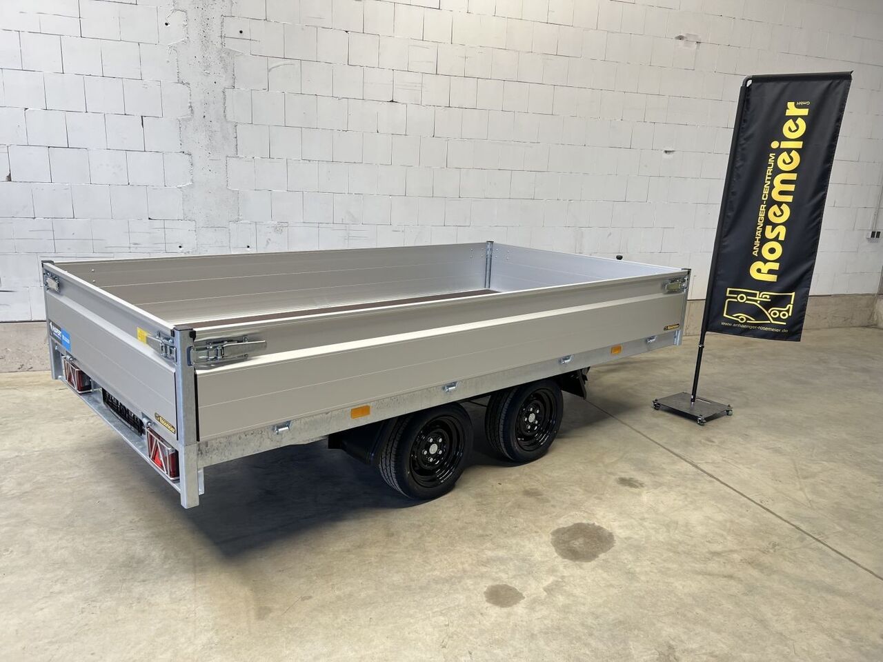 HAPERT Azure H-2 Gummifeder Hochlader - Car trailer: picture 4 HAPERT Azure H-2 Gummifeder Hochlader - Car trailer: picture 4