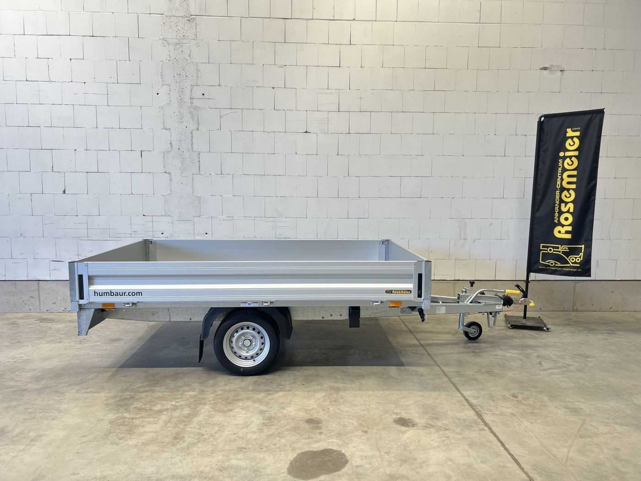 HUMBAUR HN 152616 Hochlader - Car trailer: picture 1 HUMBAUR HN 152616 Hochlader - Car trailer: picture 1