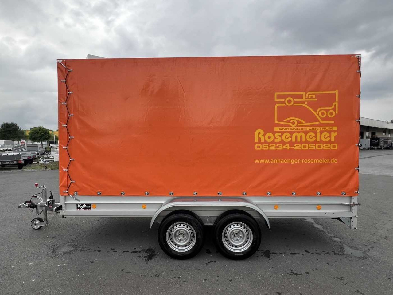 KOCH 150.400.26 Plane Kastenanhänger gebremst - Curtainsider trailer: picture 5 KOCH 150.400.26 Plane Kastenanhänger gebremst - Curtainsider trailer: picture 5