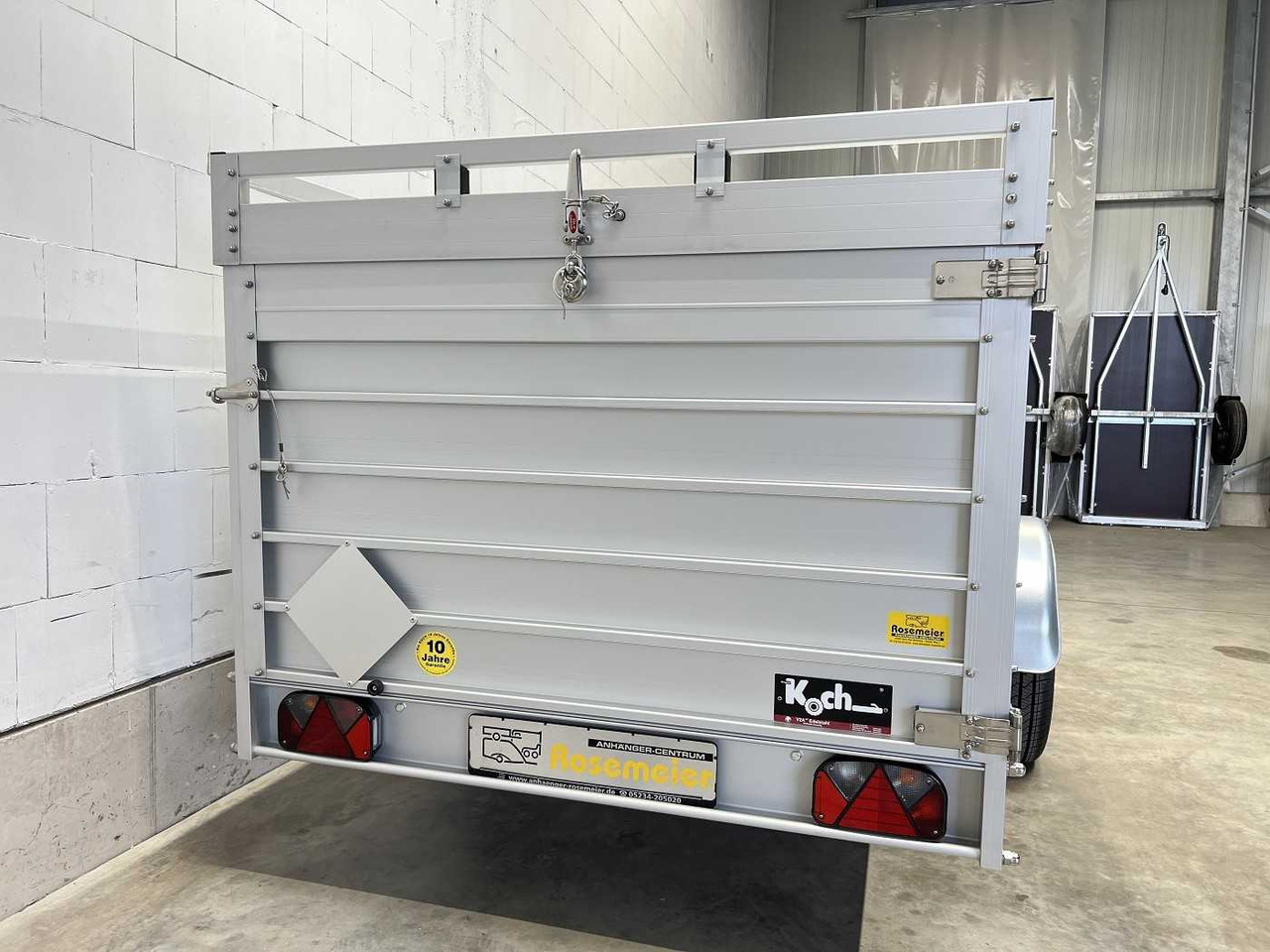 New Car trailer KOCH 7.13 3 BWEH Tür Deckelanhänger: picture 15