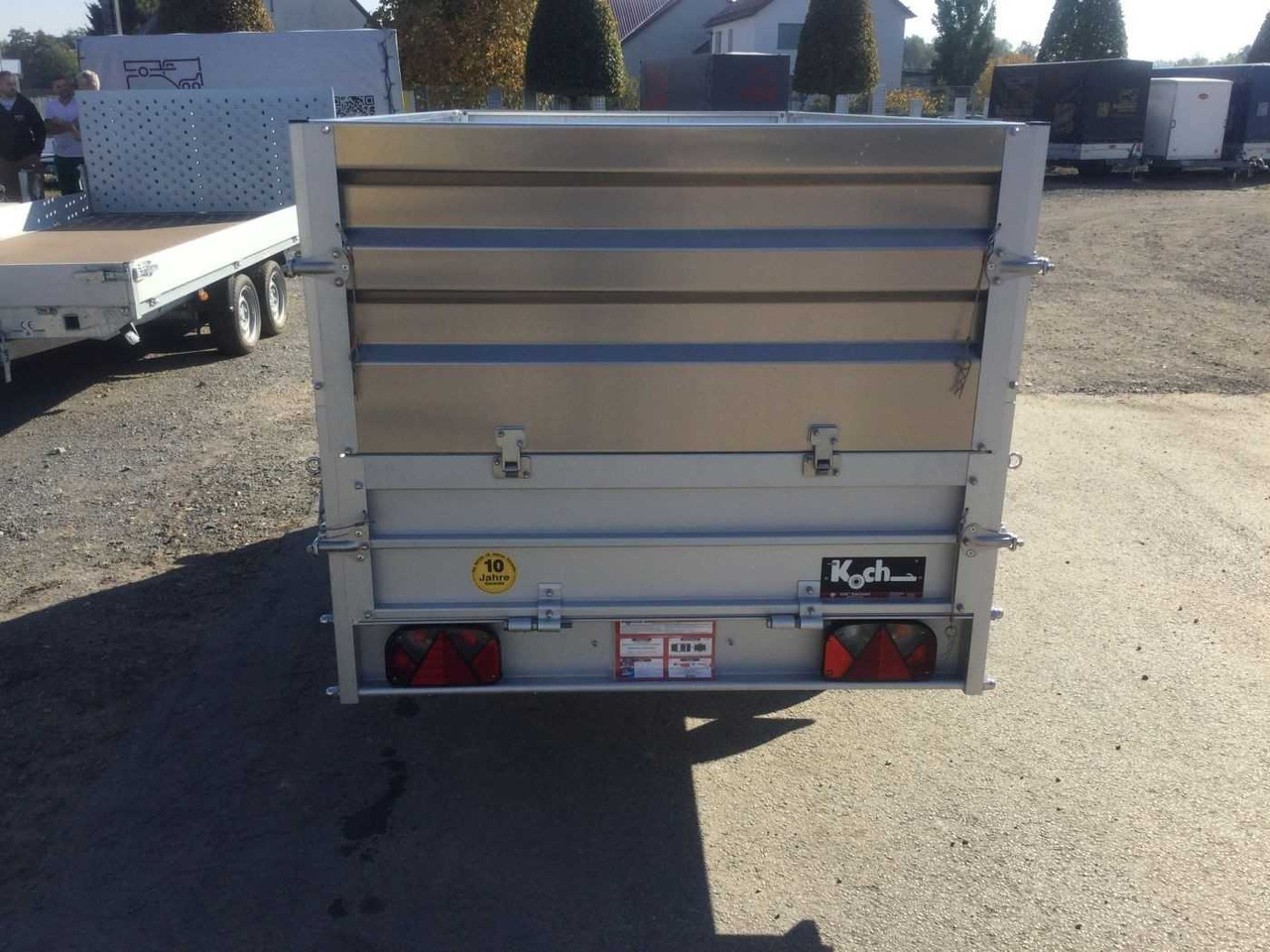 KOCH U4 + Alu-Bordwandaufsatz Kastenanhänger ungebrem - Car trailer: picture 3 KOCH U4 + Alu-Bordwandaufsatz Kastenanhänger ungebrem - Car trailer: picture 3