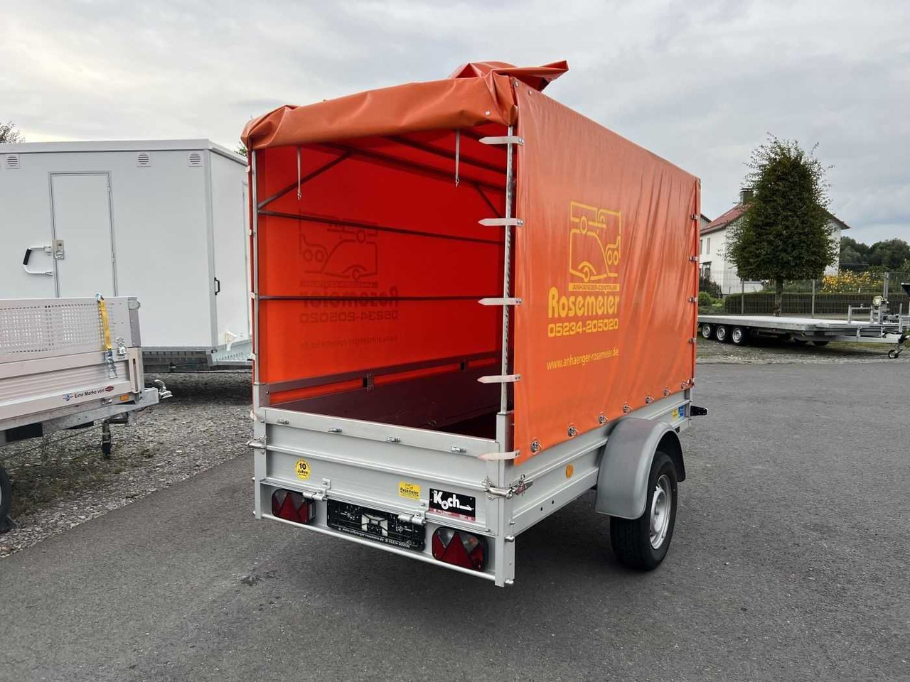 Car trailer KOCH U4 Plane Kastenanhänger ungebremst: picture 11