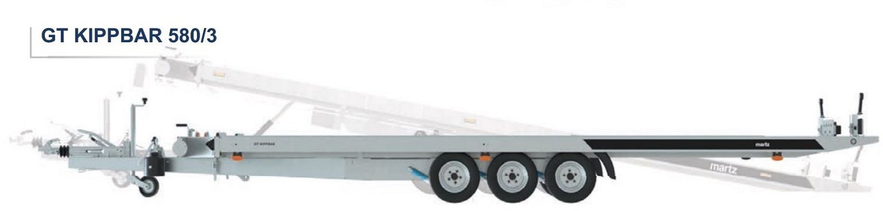 MARTZ GT Kippbar 580/3 3,5T ALB Autotransporter - Autotransporter trailer: picture 1 MARTZ GT Kippbar 580/3 3,5T ALB Autotransporter - Autotransporter trailer: picture 1