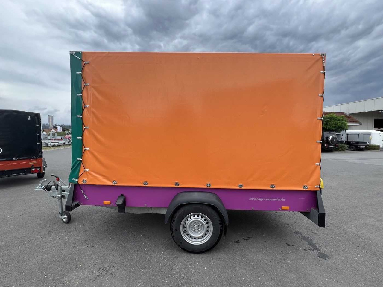 ROSEMEIER VE Spectrum C 13.30 mit Plane Kastenanhänger gebrem - Car trailer: picture 4 ROSEMEIER VE Spectrum C 13.30 mit Plane Kastenanhänger gebrem - Car trailer: picture 4