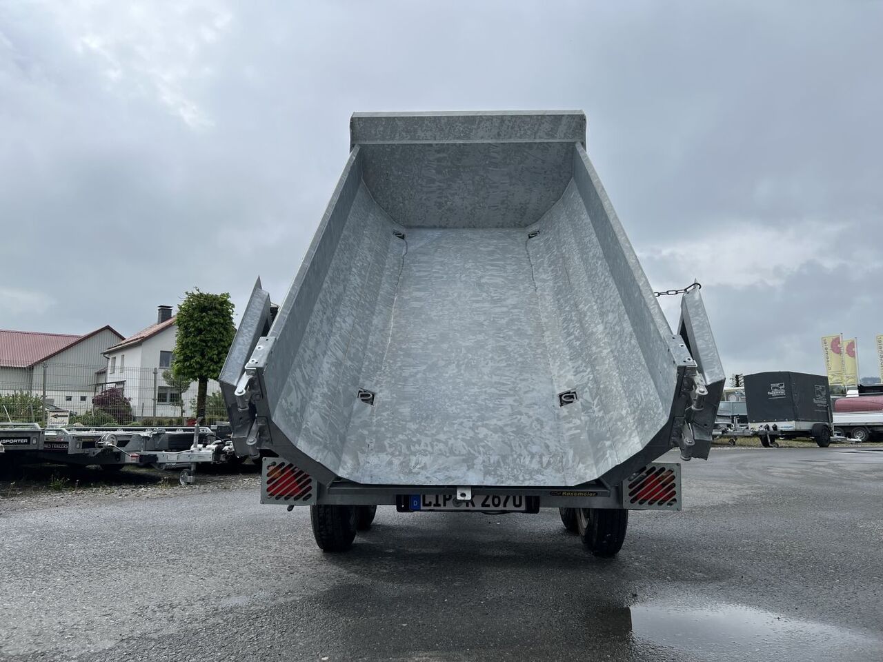 Rosemeier R2F E-Pumpe Muldenkipper - Tipper trailer: picture 4 Rosemeier R2F E-Pumpe Muldenkipper - Tipper trailer: picture 4