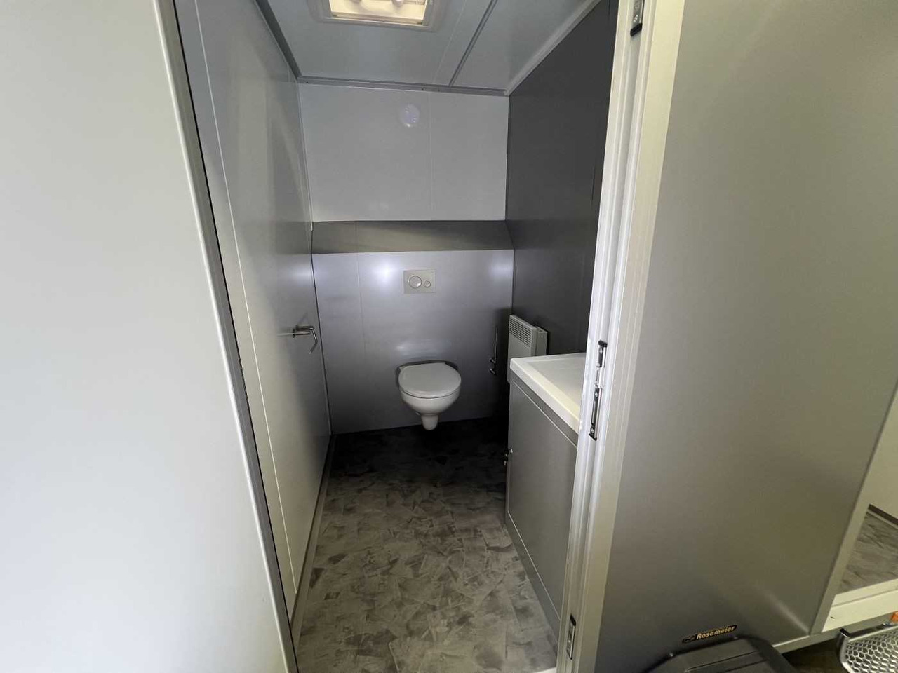 New Trailer ROSEMEIER VE 1 Damen, 1 Herren, U SILVER Toilettenanhänger: picture 8