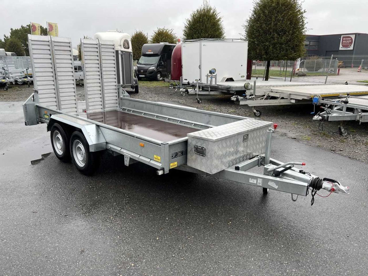 UNSINN UBA 3536-14-1800 4 Rampen Maschinentransporter - Trailer: picture 1 UNSINN UBA 3536-14-1800 4 Rampen Maschinentransporter - Trailer: picture 1